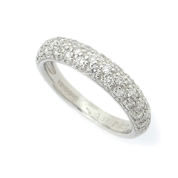 ❽ヴァンドーム青山　0.40 ハーフエタニティダイヤリング　プラチナ APVR0386__DI ハーフエタニティ リング 0.40ct｜リング・指輪