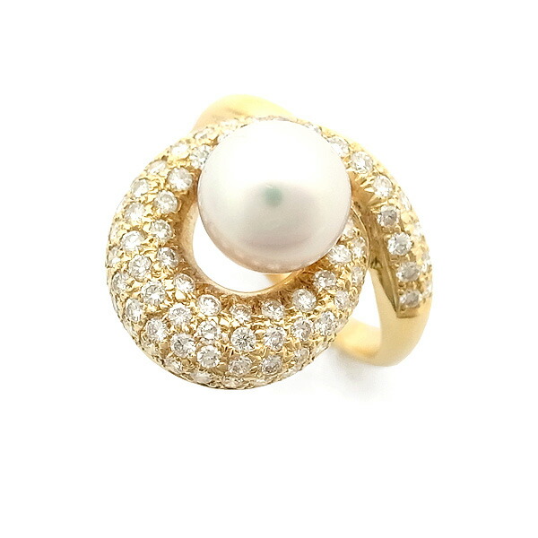 楽天市場】【緑屋質屋】ミキモト ベビーパール リング PR-1426K