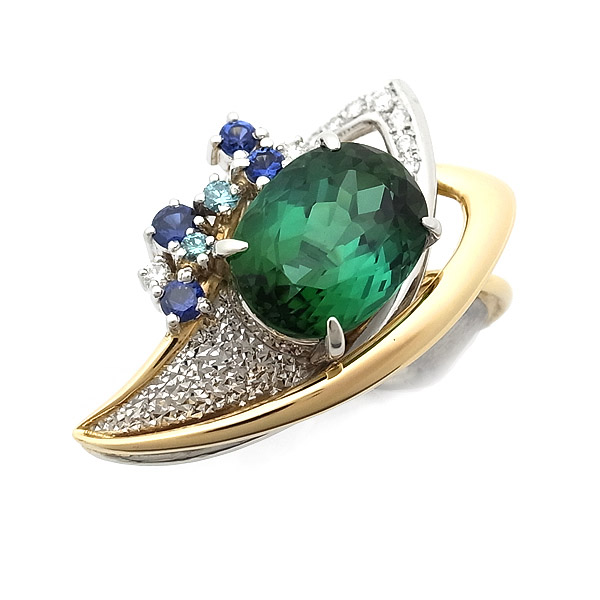 専用【極美品】■リング12.5-13　K18 Pt900 サファイアダイヤモンド pt900/k18サファイアリング | ブランド品・金・貴金属の高価買取