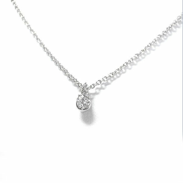 【緑屋質屋】ポーラ ダイヤモンド ネックレス 0.19ct Pt900【中古】｜質　緑屋