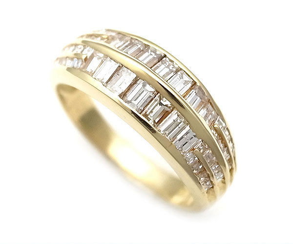 【緑屋質屋】特選ジュエリー　ダイヤモンドリング　1.00ct　K18YG【中古】｜質　緑屋