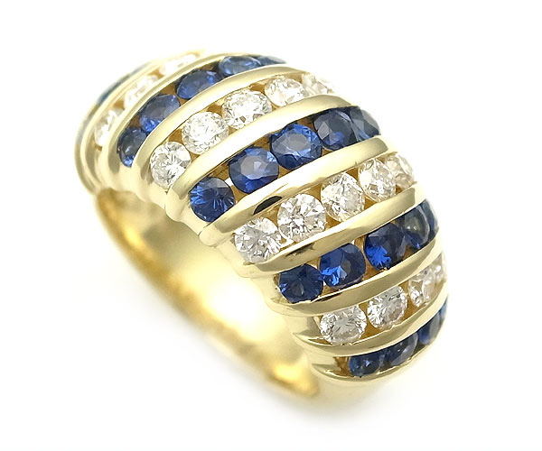 楽天市場】【緑屋質屋】特選ジュエリー サファイア リング 3.42ct