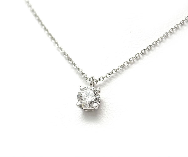 ティファニー ダイヤモンド ネックレス TIFFANY&Co. (新品仕上げ済）ティファニー TIFFANY スクエア