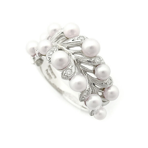 Mikimoto PR-1426K シンプルパールリング リング PR-1426K ジュエリー｜MIKIMOTO - ミキモト