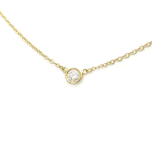 きれいめ　ティファニー　バイザヤード　ネックレス　K18YG　約0.14ct 11990424_4.jpg