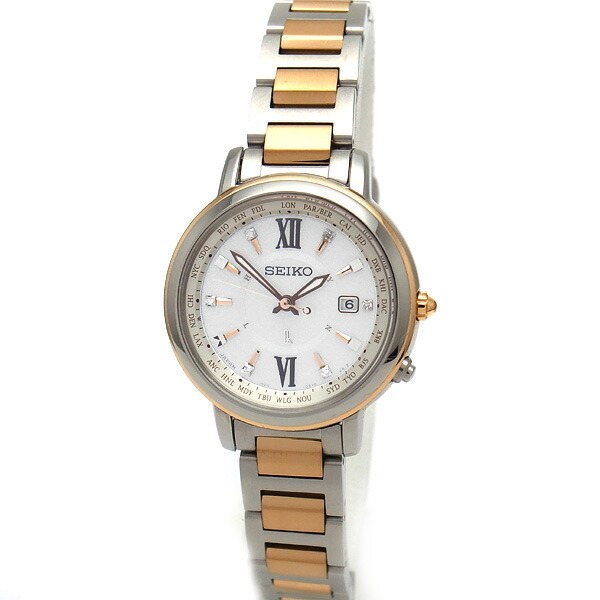 【美品】 SEIKO LUKIA 45周年限定 6P ダイヤ ソーラー時計 希少 LUKIA SEIKO / セイコー 希少 ルキア 45周年 リミテッド