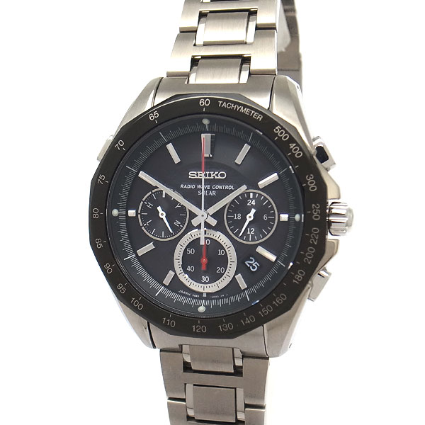 セイコーメンズ時計 SEIKO IGNITION セイコー イグニッション 1/100秒クロノグラフ