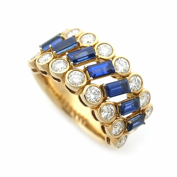 楽天市場】【緑屋質屋】特選ジュエリー サファイア リング 3.42ct