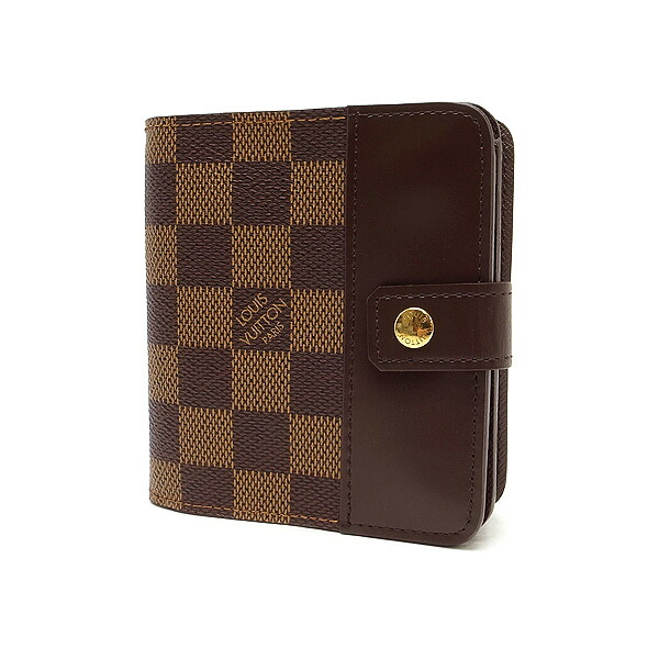 楽天市場】【財布】LOUIS VUITTON ルイ ヴィトン ダミエ コンパクト