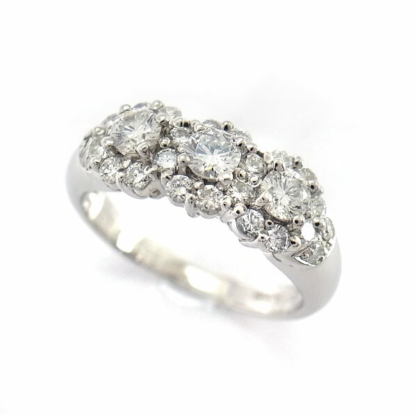 【緑屋質屋】京セラ クレサンベール ダイヤモンドリング 0.30ct 0.45ct Pt900【中古】|質 緑屋