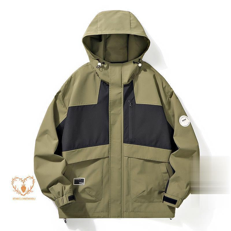 マウンテンパーカー メンズ フード 登山服 防風 おしゃれ ウインドブレーカー ウィンドブレーカー 防風ジャケット アウター メンズマウンテンパーカー 秋 秋服