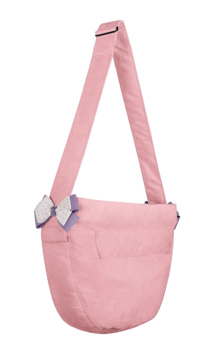 ★Susan Lanci★スーザンランシーDaisy Bow Puppy Pink Cuddle Carrierペット用キャリーバッグ|Mif and Chelly
