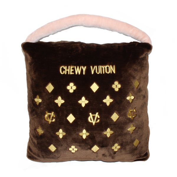 Dog Diggin DesignsドッグディギンデザインズBrown Chewy Vuiton Bedペット用ベッド｜Mif and Chelly