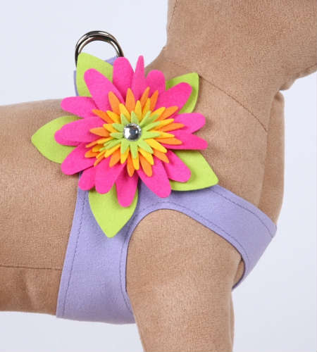 ★Susan Lanci★スーザンランシーIsland Flower Harness_フレンチラベンダーフラワーハーネス｜Mif and Chelly
