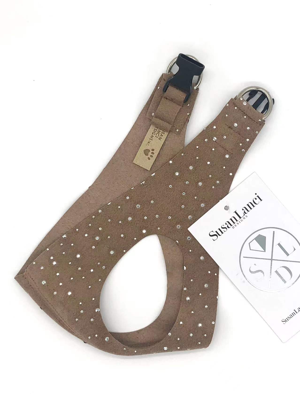 SUSAN LANCI スーザンランシー　ヒョウ柄　ストーン　ハーネス SUSAN LANCI スーザンランシー ヒョウ柄 ストーン ハーネス