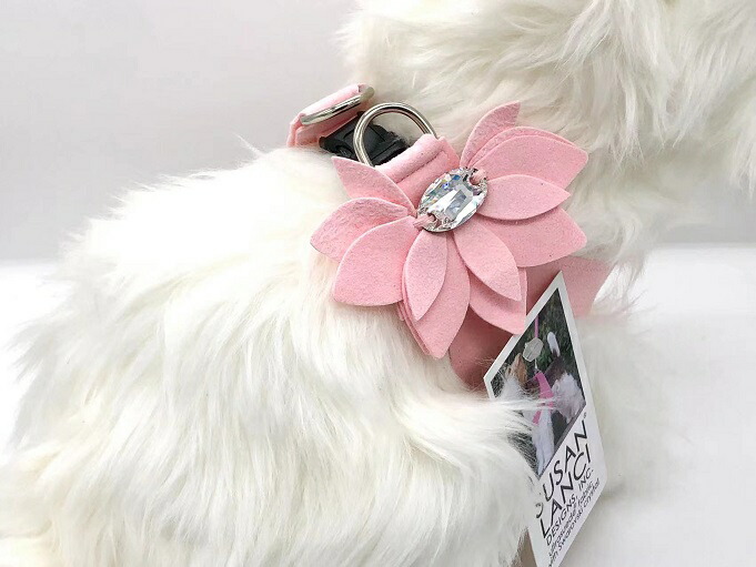 ☆Susan Lanci スーザンランシー☆Water Lily Harness_パピーピンク