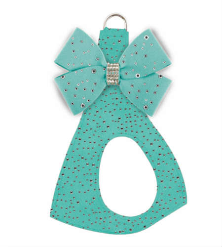 ★Susan Lanci/スーザンランシー★Stardust with Nouveau Bow Harness_ティフィブルースワロフスキー付ハーネス｜Mif and Chelly