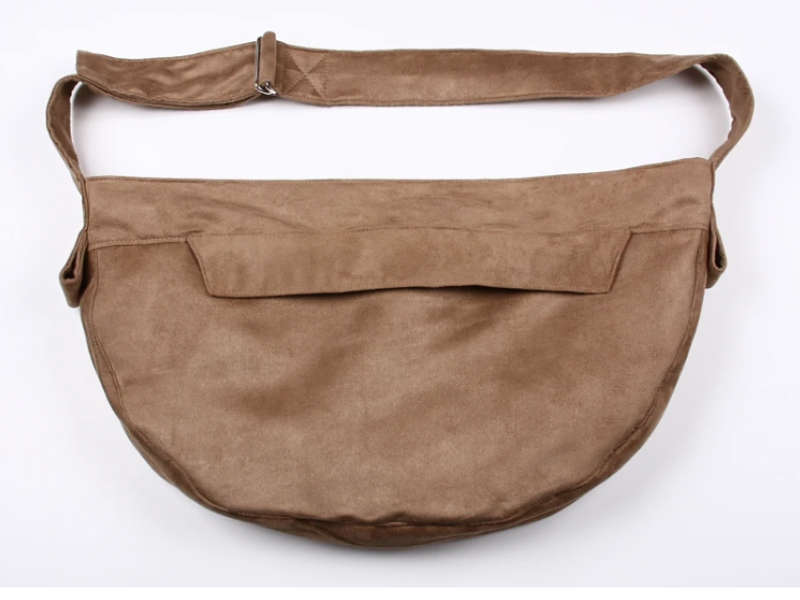★Susan Lanci★スーザンランシー Luxe Suede Cuddle Carrier色合い：FAWN