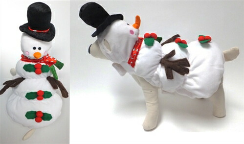 Puppe Love Snowman Costume犬用スノーマンコスチューム Marcsdesign Com