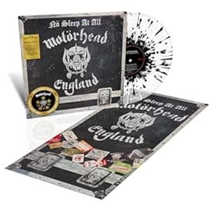 輸入盤 MOTORHEAD / NO SLEEP AT ALL （50TH ANNIVERSARY EDITION） （CLEAR WITH BLACK ／ WHITE SPLATTER ＋ POSTER） [LP]