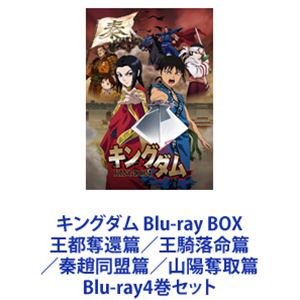 キングダム Blu-ray BOX 王都奪還篇／王騎落命篇／秦趙同盟篇／山陽奪取篇 [Blu-ray4巻セット] 40,177円