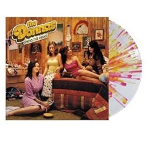 輸入盤 DONNAS / SPEND THE NIGHT （CLEAR WITH CANARY ＆ PINK SPLATTER） [LP]