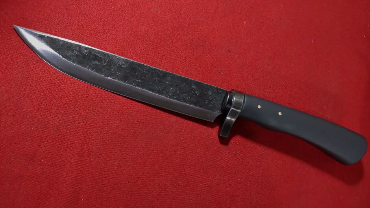 楽天市場】ハンドメイドナイフ ATS-34 145mm 一点物 真黒黒檀