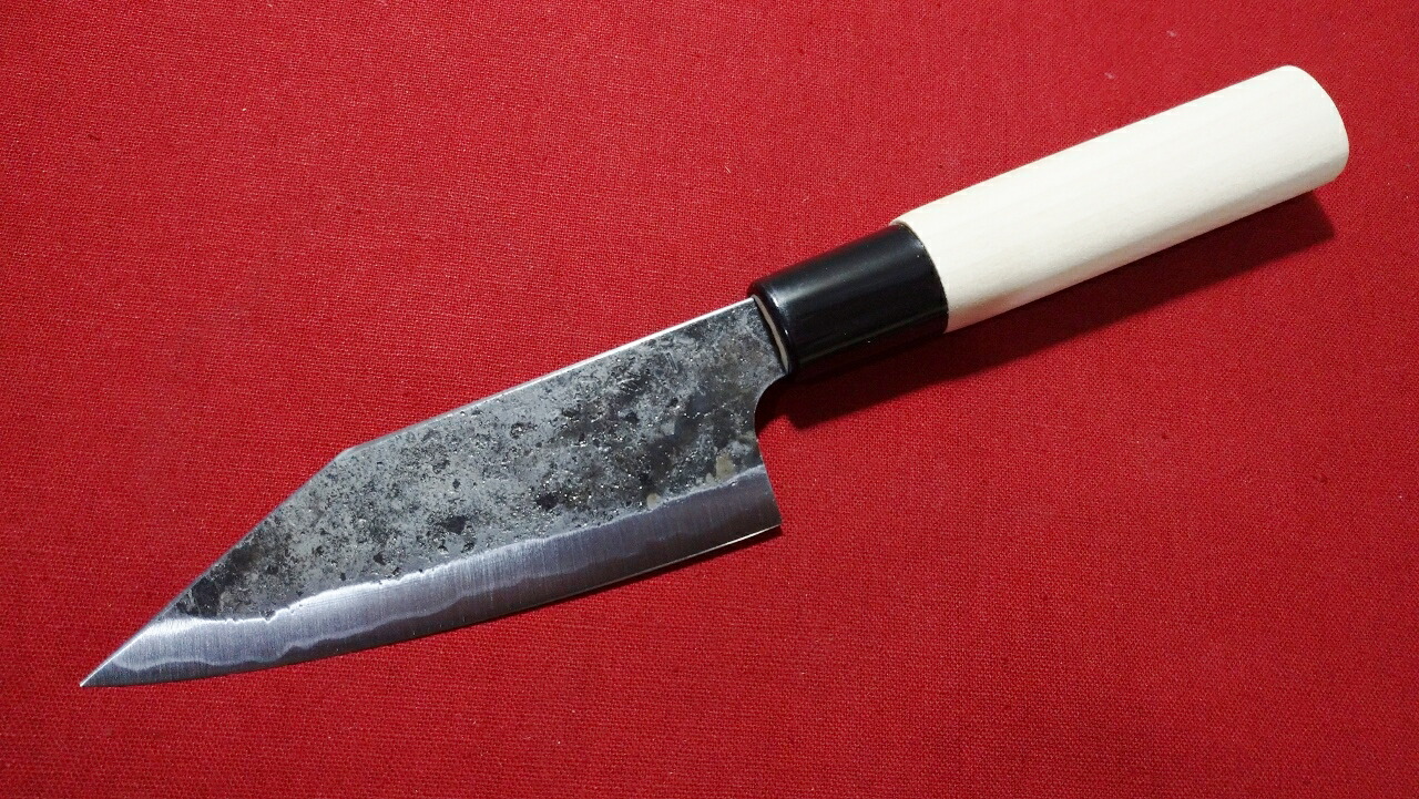 楽天市場】(大阪・堺製) 有楽 ペティナイフ 120mm 35011 白二鋼