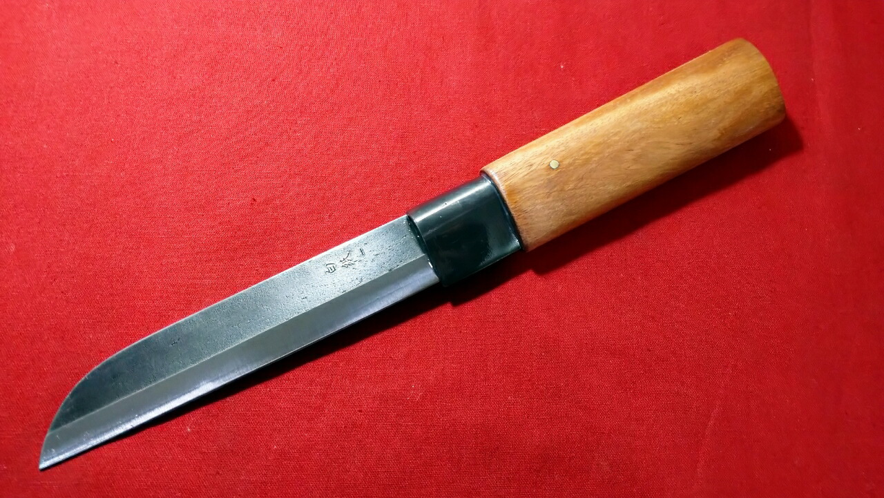 楽天市場】土佐打ち 竹細工包丁 丸型 165mm 竹割鉈 ナイフ 竹割