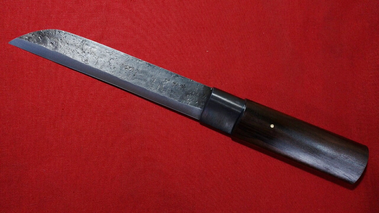 楽天市場】土佐打ち 竹細工包丁 丸型 165mm 竹割鉈 ナイフ 竹割