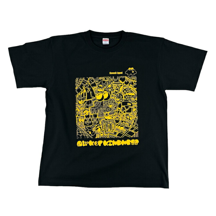 デカメッコTシャツ JAPAN010デザイン名：ジャパン改カラー：ブラック厚さ：6.2ozUnitedAthle 5942使用｜VgZeey　店