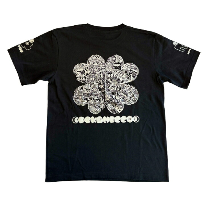 デカメッコプルオーバー CLOVER008ひな型名：クローバー色つや：黒いこと厚さ：6.2ozUnitedAthle 5942-01当て嵌める