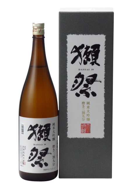 獺祭 だっさい 純米大吟醸　磨き三割九分 1800ml 日本酒 ギフトのし 贈答品