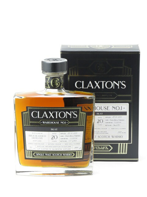 クラクストンズ ウェアハウス No.1 クロフテンギア 20年 2001 59.9％ 700ml【東京都内・海外配送限定】 ウィスキー 御年賀 お年賀 贈り物 プレゼント ギフト のし 贈答品