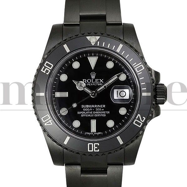 【楽天市場】ROLEX ロレックス サブマリーナ デイト 116610LN ランダム番 DLCコーティングカスタム【中古】:migliore