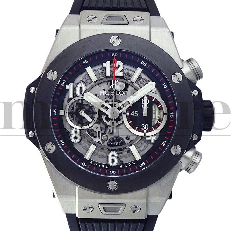 HUBLOT ウブロ ビッグバン ウニコ チタニウム セラミック 411.NM.1170.RX メンズ 腕時計【中古】