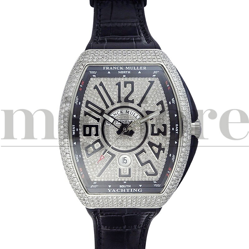 FRANCK MULLER フランクミュラー ヴァンガード アフターダイヤセッティング V45SCDT メンズ 腕時計【美品中古】