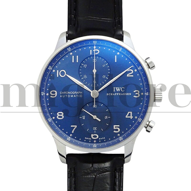 IWC アイダブルシー ポルトギーゼ クロノグラフ IW371491 メンズ ウオッチ 【中古】 腕時計-メンズ腕時計