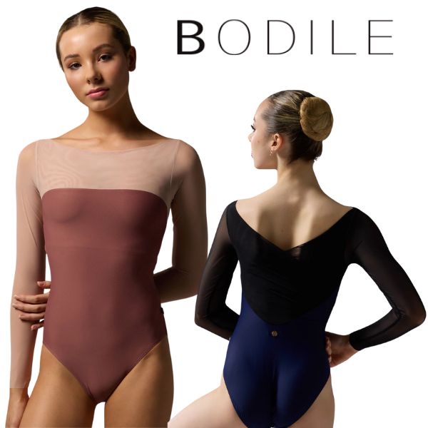 楽天市場】【BODILE ボディール 】SASHA 長袖 バレエ レオタード