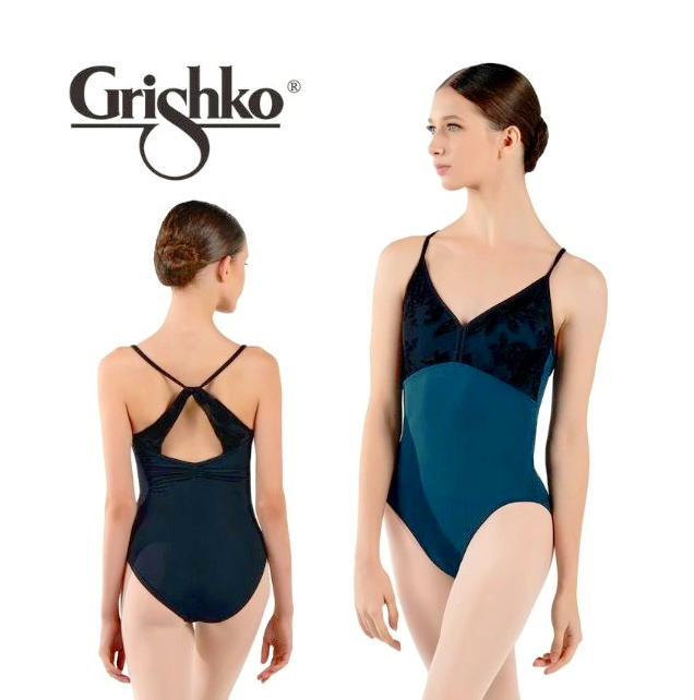 楽天市場】バレエ レオタード 大人 【 グリシコ 】 長袖 ハイネック 黒