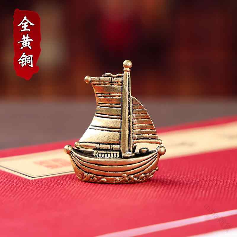 楽天市場】帆船 船 ボート 真鍮製 インテリア オブジェ アンティーク