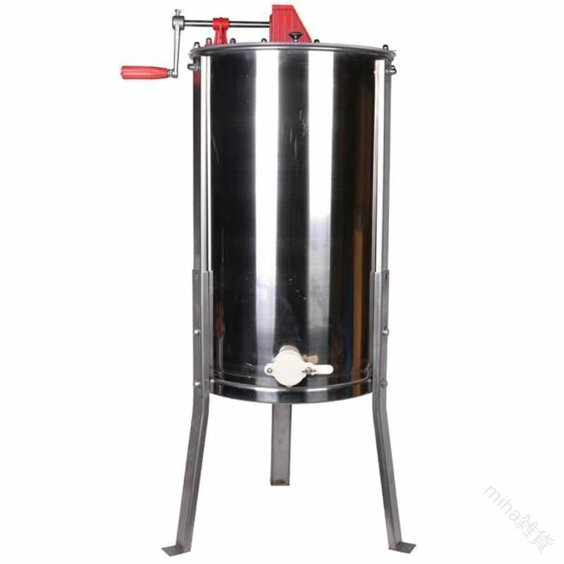 手動式 蜂蜜分離器 ハニースピナー ステンレス 採蜜機 遠心分離機 プロフェッショナル 養蜂器具 ステンレス 採蜜機