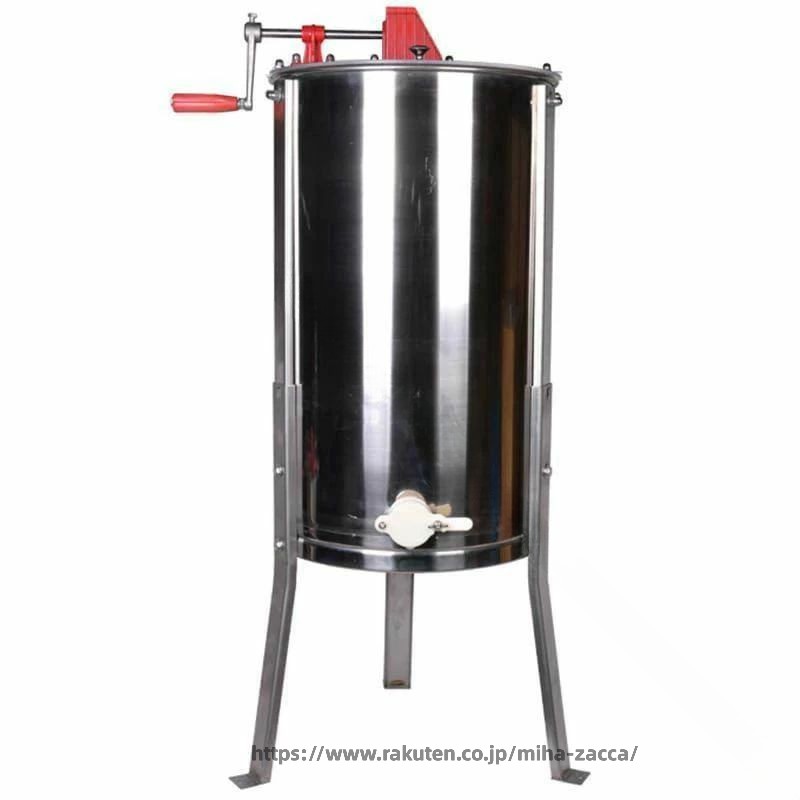 手動式 蜂みつ懸け隔てる器 ハニースピナー ステンレス鋼 採蜜機 遠心機 職業的 養蜂物の具 ステンレス鋼 採蜜機