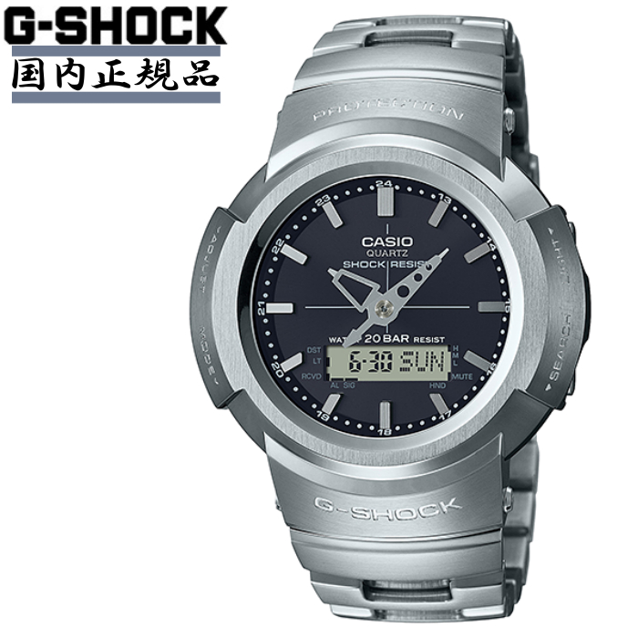 全ての メーカー保証1年 Awm 500d 1ajf G Shock Casio 電池交換不要 ジーショック カシオ 腕時計 海外 メンズ ソーラー電波 防水 フルメタル アナデジ シンプル 高級 ソーラー 電波 黒 カジュアル 大きい 見やすい ウォッチ 時計 男性 国内正規品 Gショック メンズ