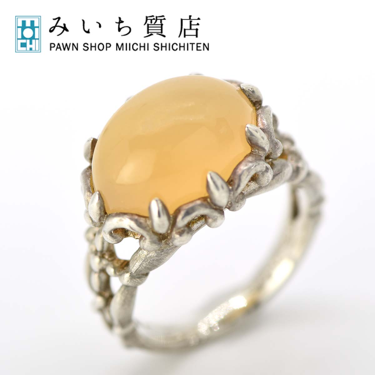 楽天市場】質屋 geodesique ジィオデシック リング K18 SV950 10.5号