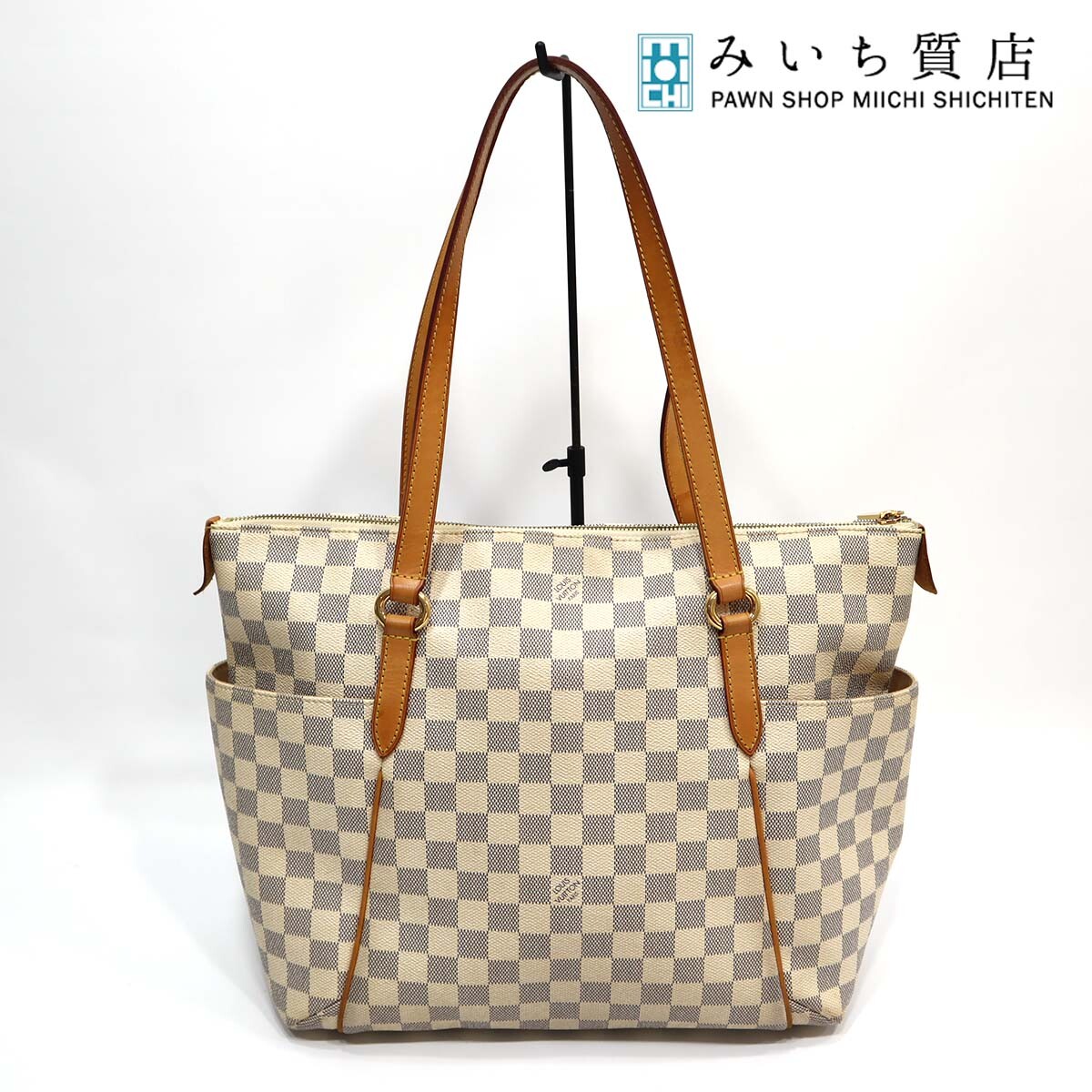 楽天市場】本物 ルイヴィトン LOUIS VUITTON LV トータリー GM ダミエ