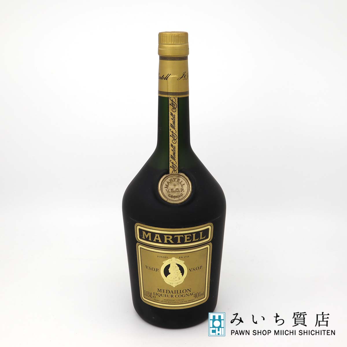 マーテル VSOP メダイヨン　MEDAILLON COGNAC 金ラベル　箱無 VSOP Medaillon 1L