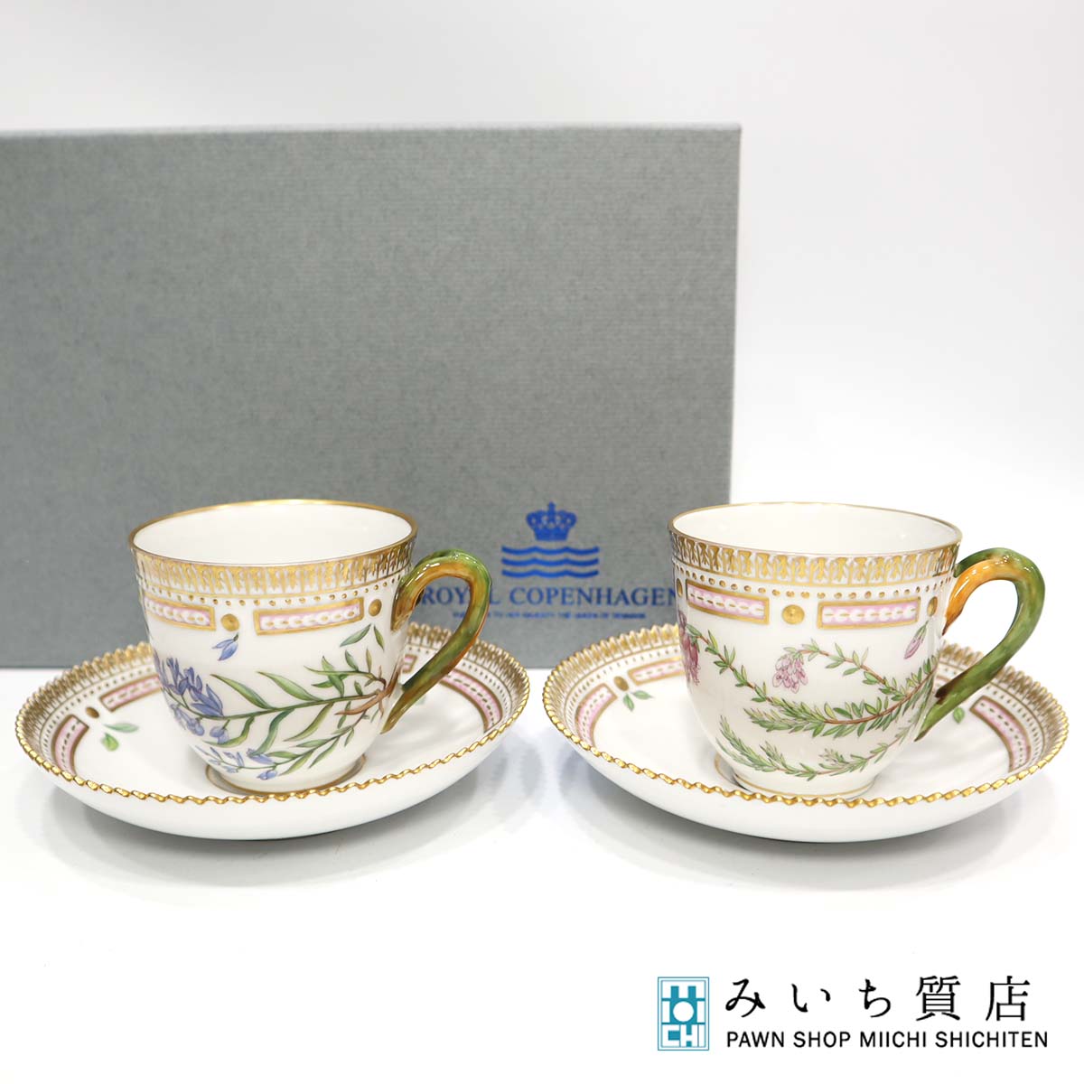 楽天市場】質屋 洋食器 マイセン Meissen カップ ソーサー 680710