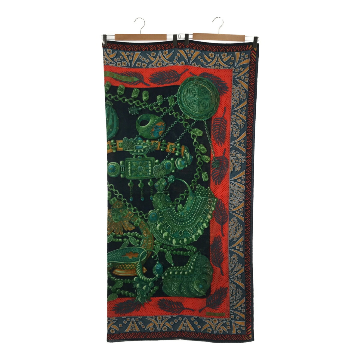 楽天市場】質屋 エルメス HERMES カレジュアン カレ140 カシミヤ