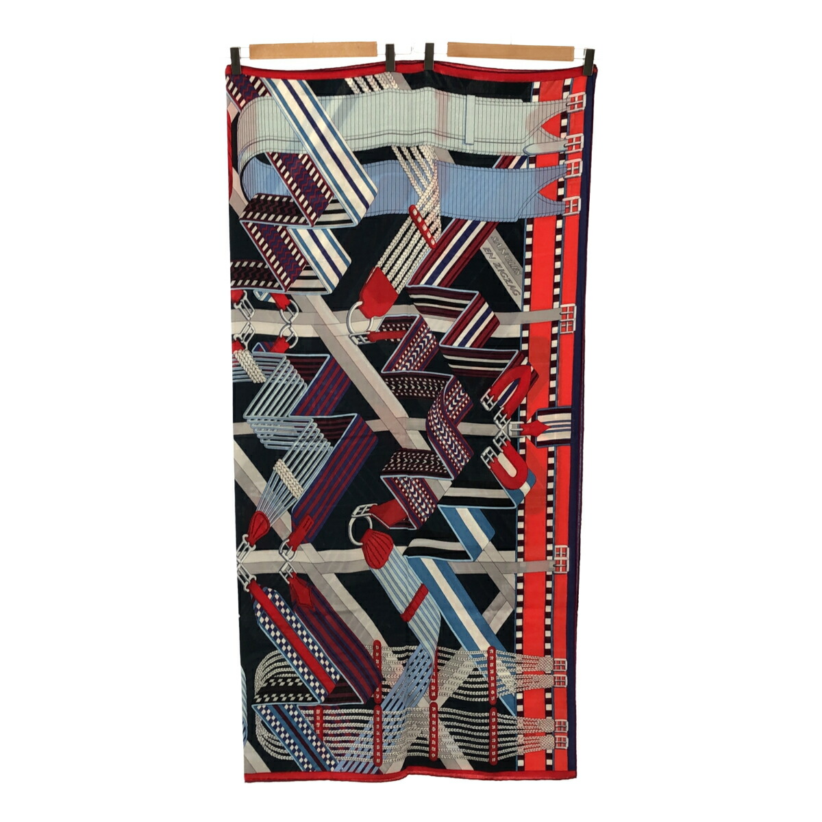 エルメス HERMES カレ90 CARRE ノワール シルク スカーフ 黒